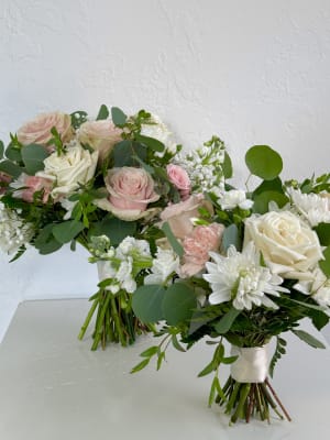 Bridal Bouquet - White/Blush