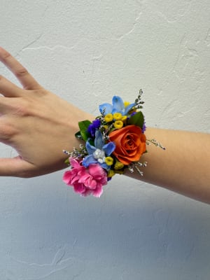 Wristlet - Wildflower Flower Bouquet