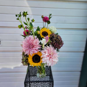 Late Summer Love Vase Arrangement Flower Bouquet