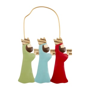 Tin Ornaments Flower Bouquet