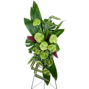 Tropical Haven Standing Spray Flower Bouquet