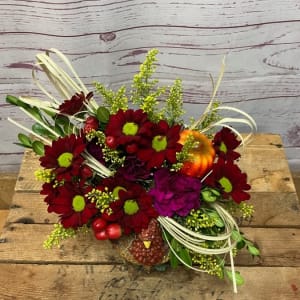 Feast For Your Senses Turkey Centerpiece