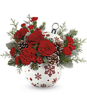 Teleflora's Sparkle All The Way Bouquet Flower Bouquet