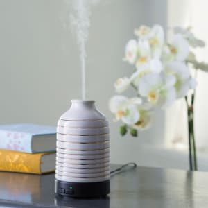 SERENITY ULTRASONIC ESSENTIAL OIL DIFFUSER Flower Bouquet