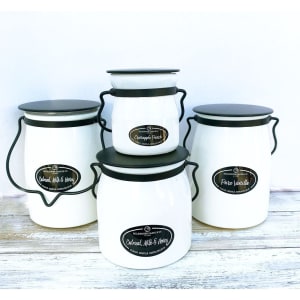 Milkhouse Creamery Glow Candles Flower Arrangement Milkhouse Creamery Glow Candles Flower Bouquet