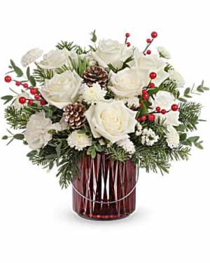 Teleflora's Gleaming Holiday Bouquet Flower Bouquet