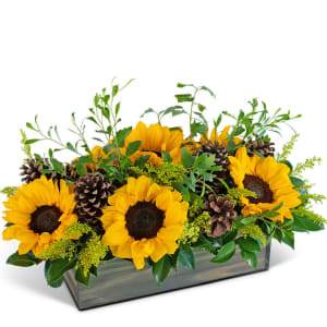 Rustic Autumn Fields Flower Bouquet