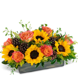 Rustic Autumn Fields Flower Bouquet