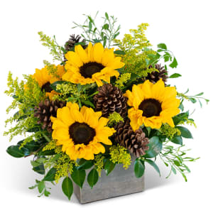 Glowing Harvest Flower Bouquet