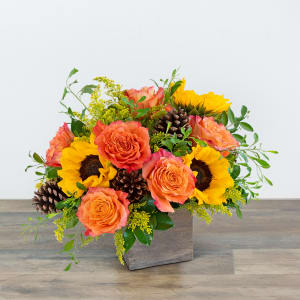 Harvest Sunburst Flower Bouquet