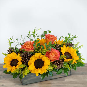 Rustic Autumn Fields Flower Bouquet