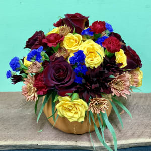 Pumpkin Patch Flower Bouquet