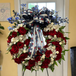 Stars and Stripes Tribute Flower Bouquet