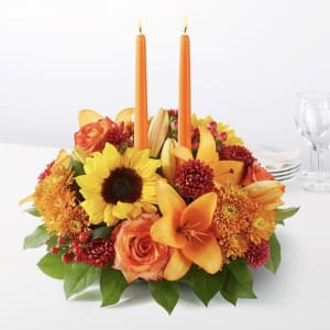 Flickers of Fall Bliss Flower Bouquet