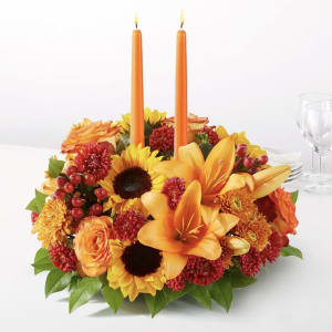 Flickers of Fall Bliss Flower Bouquet