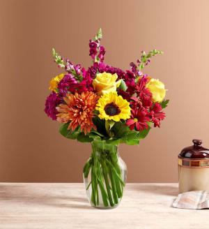 Expressions of Fall Flower Bouquet