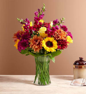 Expressions of Fall Flower Bouquet
