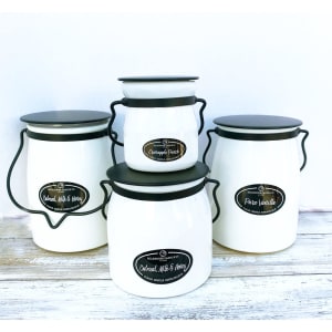 Milkhouse Creamery Glow Candles Flower Arrangement Milkhouse Creamery Glow Candles Flower Bouquet