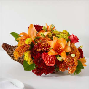 Blessing Cornucopia Flower Bouquet