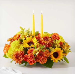 Autumn Harmany Centerpiece Flower Bouquet