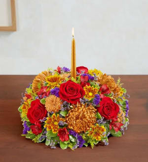 Brilliant Autumn™ Centerpiece Flower Bouquet