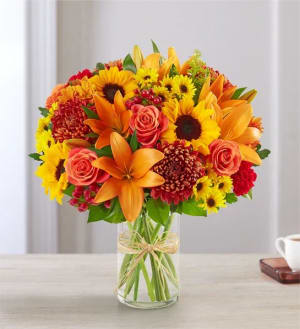 Sincerest Sorrow™ Fall Flower Bouquet