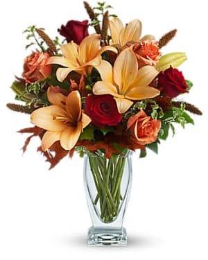 Teleflora's Fall Fantasia Flower Arrangement Teleflora's Fall Fantasia Flower Bouquet