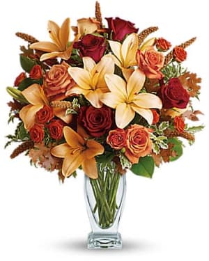 Teleflora's Fall Fantasia Flower Arrangement Teleflora's Fall Fantasia Flower Bouquet