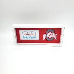 OSU Picture Frame Flower Bouquet