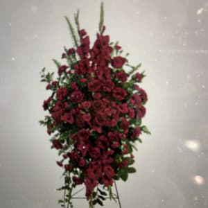 Red Spray Stand Flower Bouquet