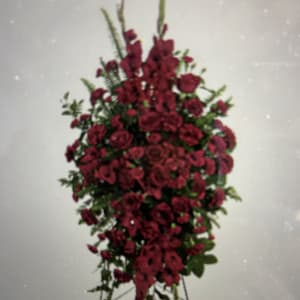 Red Spray Stand Flower Bouquet