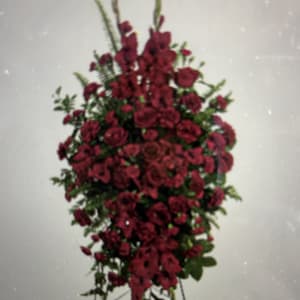 Red Spray Stand Flower Bouquet