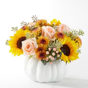 Pumpkin to Talk About Bouquet (Deluxe) Flower Bouquet