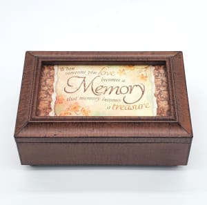 Treasured Memory Music Box Flower Bouquet