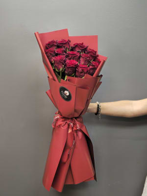 Red Roses Bouquet Flower Arrangement Red Roses Bouquet Flower Bouquet