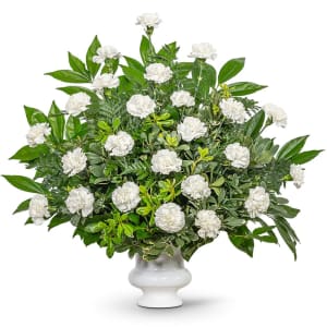 Wings of Peace Urn Flower Bouquet