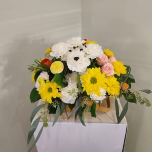 Puppy Love Flower Bouquet