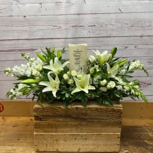 Eternal Light and Love LED Candle Flower Bouquet