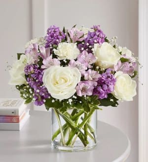Lovely Lavender Medley Flower Bouquet