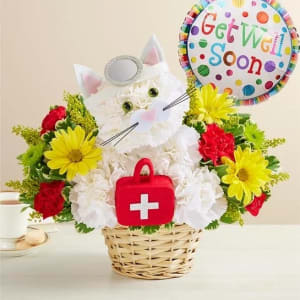 Cure All Kitty Flower Bouquet