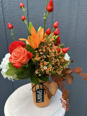 Halloween Deginers Choice Flower Bouquet
