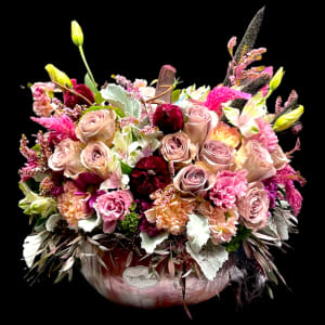 VIOLET LOVE PUMPKIN Flower Bouquet