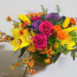 Golden Harvest Flower Arrangement Golden Harvest Flower Bouquet