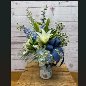 Frost-filled Fun Arrangement