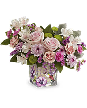 Hummingbird Surprise Flower Bouquet