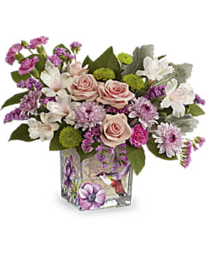 Hummingbird Surprise Flower Bouquet