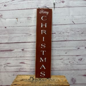 Horizontal Wooden Christmas Signs Flower Arrangement Horizontal Wooden Christmas Signs Flower Bouquet