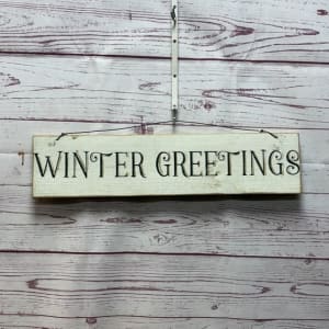 Horizontal Wooden Christmas Signs Flower Arrangement Horizontal Wooden Christmas Signs Flower Bouquet