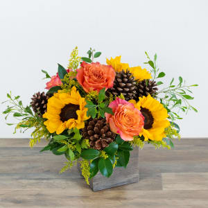 Harvest Sunburst Flower Bouquet