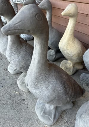 Concrete Goose Flower Bouquet